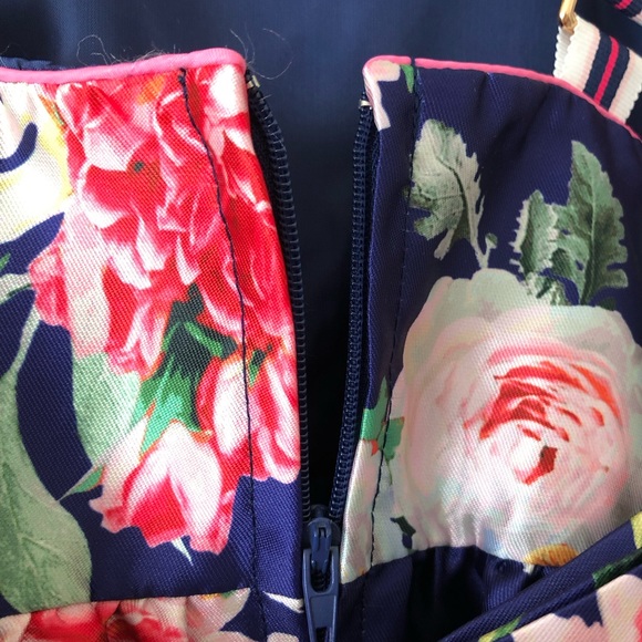 TAHARI Girls floral dress 2T Spring Formal Wedding Easter Church dress NEW - Picture 12 of 16